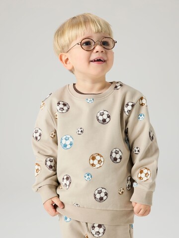 NAME IT - Sudadera en beige: frente