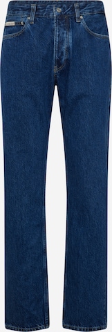 Calvin Klein Jeans Loosefit Jeans in Blau: Vorderseite