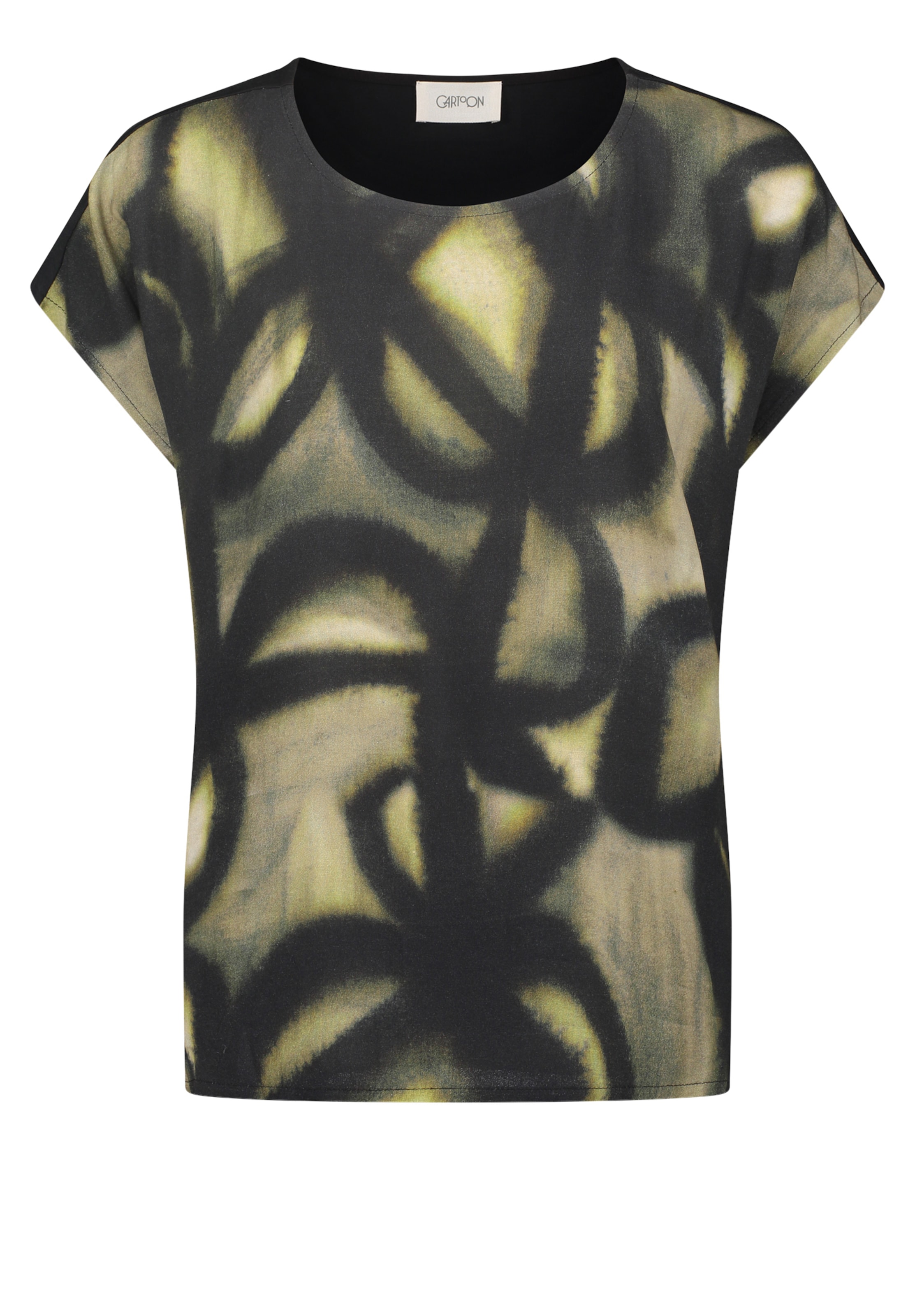 Cartoon Μπλουζάκι σε μαύρο: μπροστά