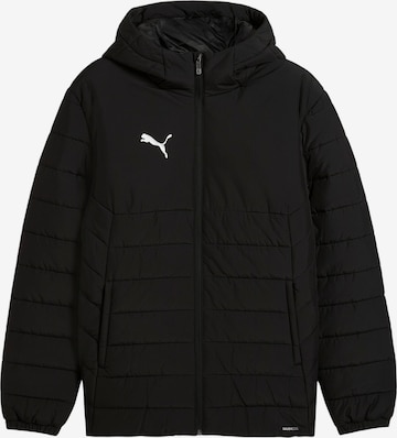 PUMA Outdoorjacke 'TeamAdditions' in Schwarz: Vorderseite
