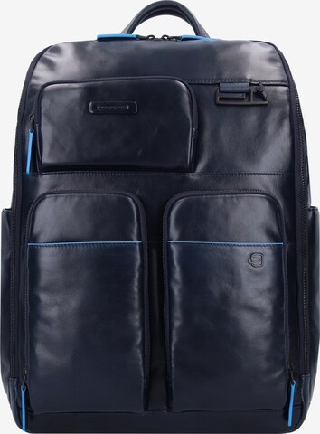 Piquadro Backpack 'B2 Revamp' in Blue: front