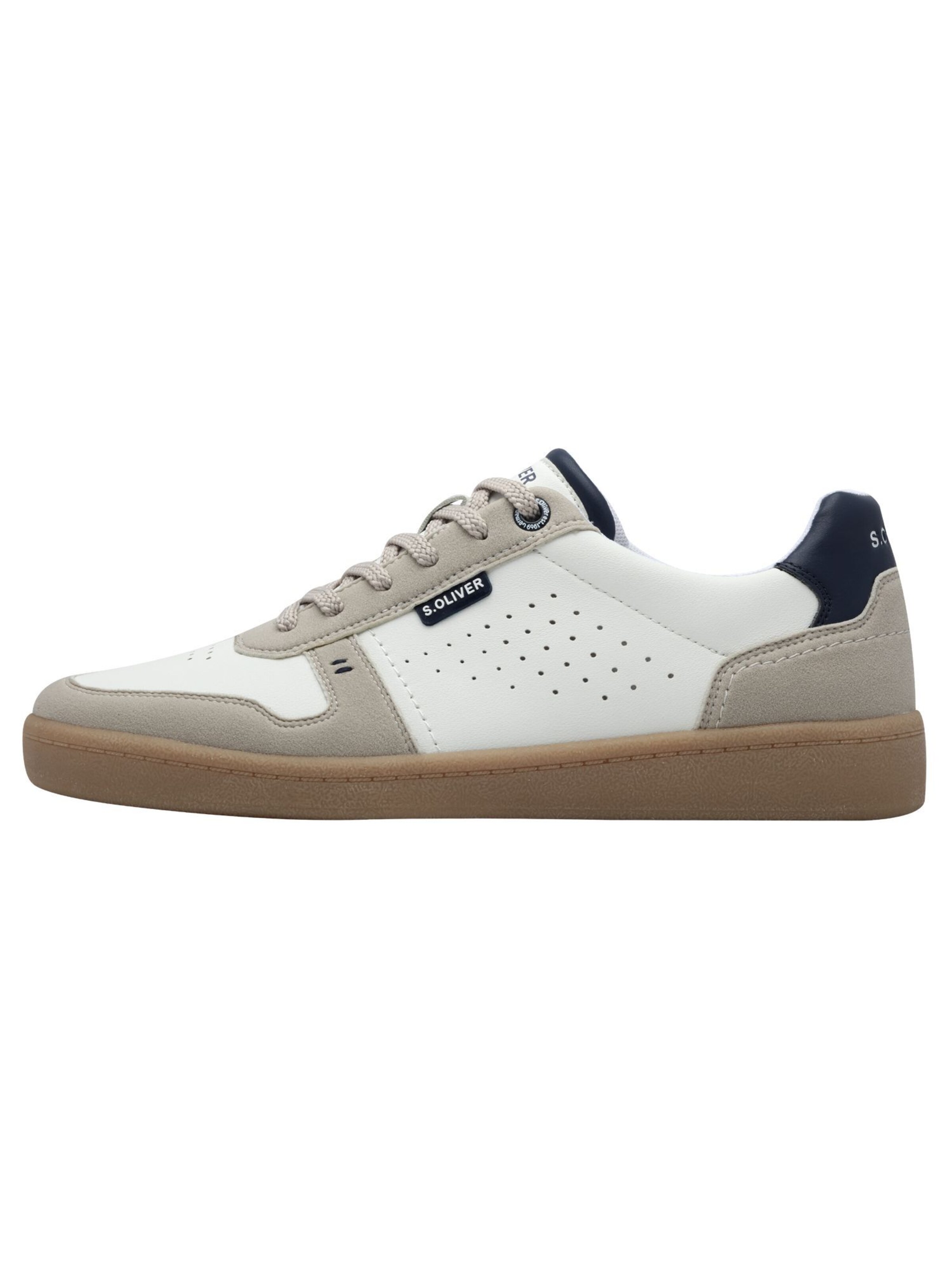 s.Oliver Platform trainers in White