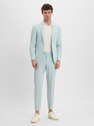 Finshley & Harding London Slim fit Suit ' Brixdon-Hoxdon ' in Green: front