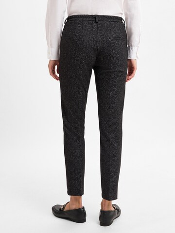 BRAX Slimfit Broek 'Maron' in Zwart