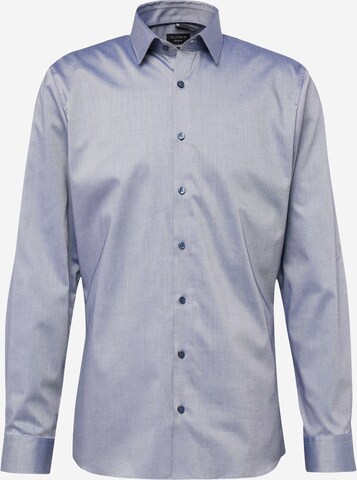 OLYMP Button Up Shirt in Blue: front