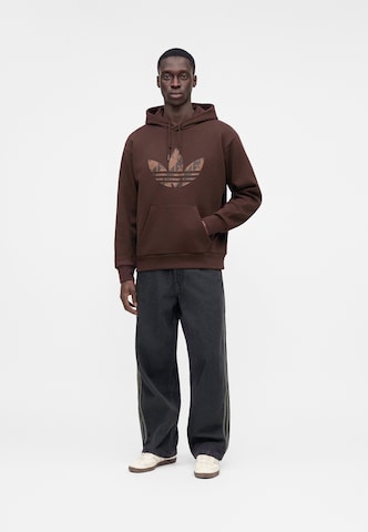 ADIDAS ORIGINALS Μπλούζα φούτερ σε καφέ: μπροστά