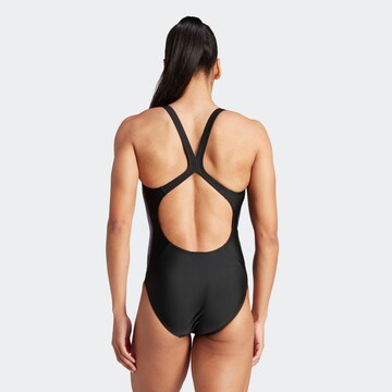 ADIDAS PERFORMANCE Korzetová Sportovní plavky – černá