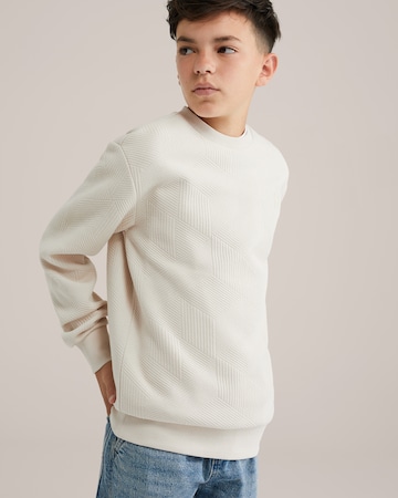 WE FashionSweater majica - bež boja