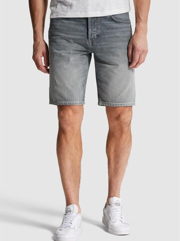 Regular Pantalon 'Valver regular fit shorts' CAST IRON en gris : devant
