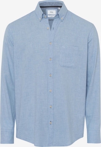 BRAX Regular fit Button Up Shirt 'DANIEL' in Blue: front