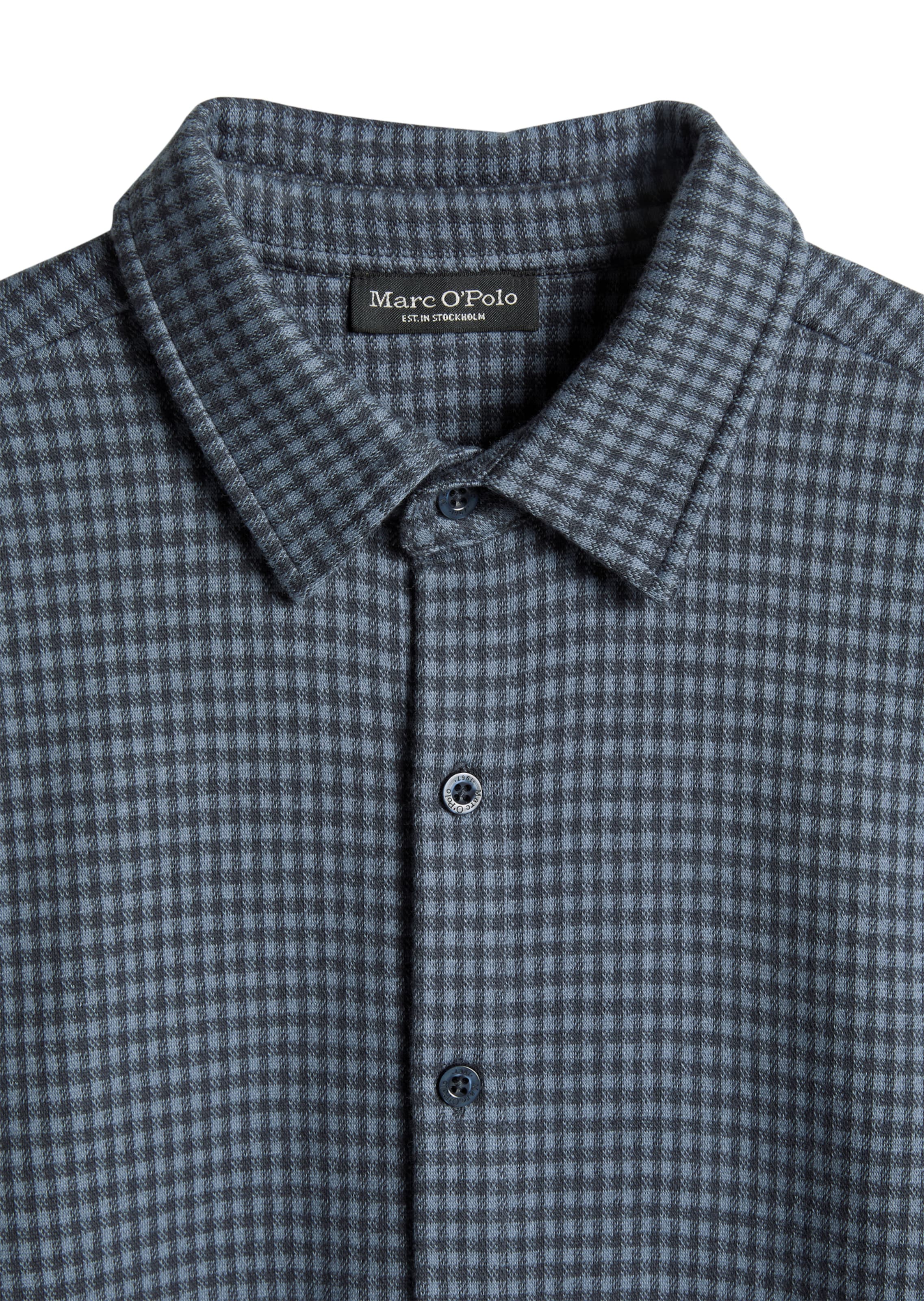Marc O'Polo Button up shirt in Blue: front