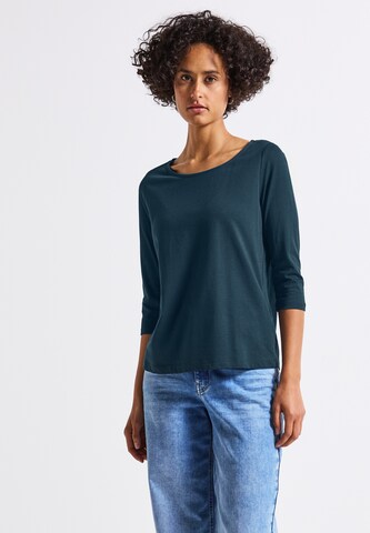 STREET ONE Shirt in Blue: front