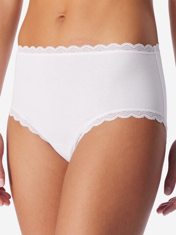 uncover by SCHIESSER Slip ' Cotton Lace ' in Wit: voorkant