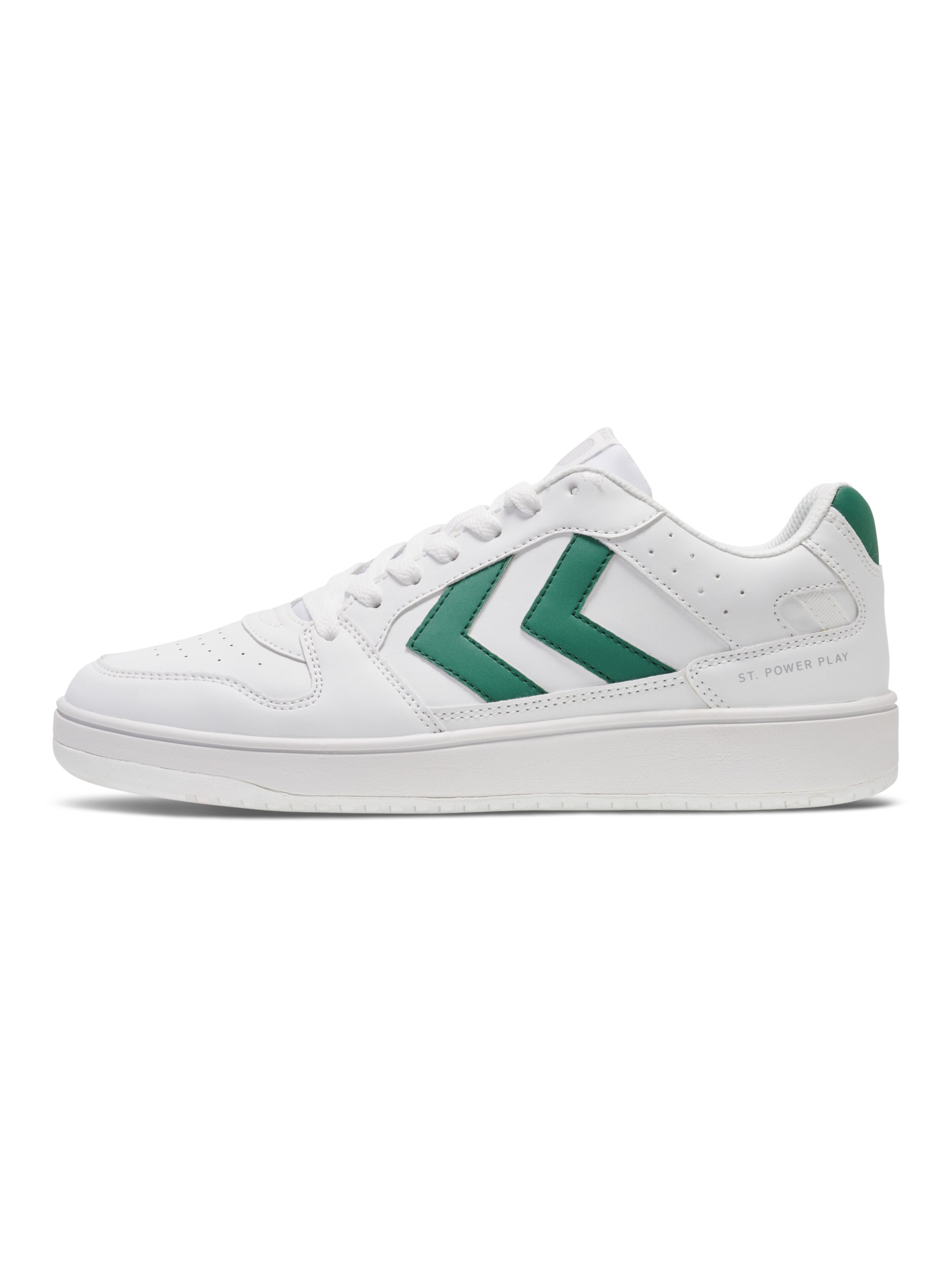 Hummel Sneakers in White: front