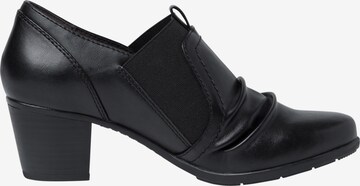 JANA Platform Heels in Black