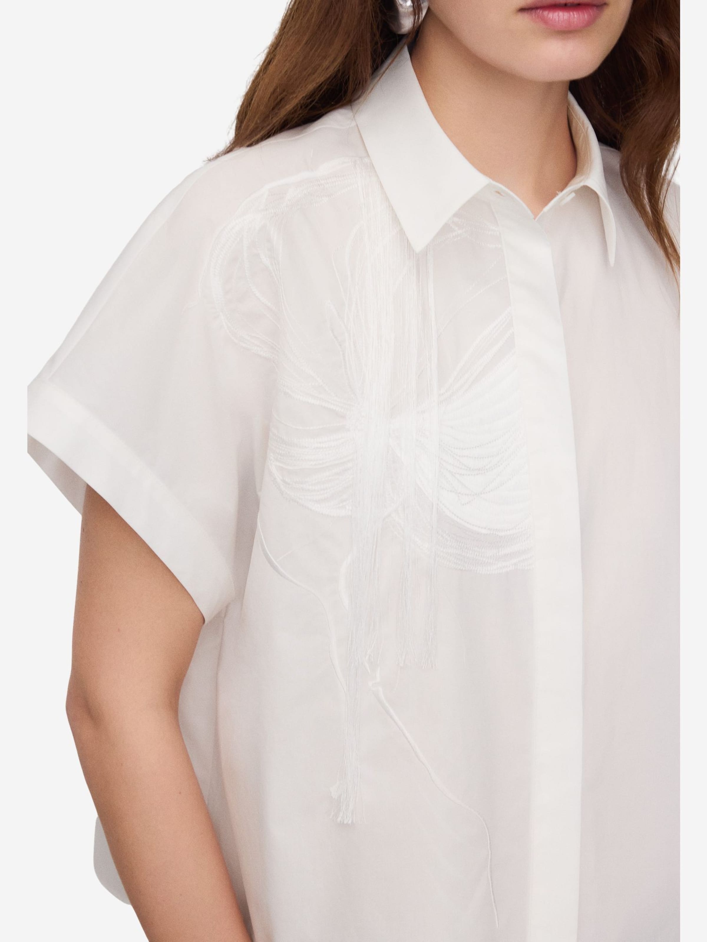 Chemisier Adolfo Dominguez en blanc