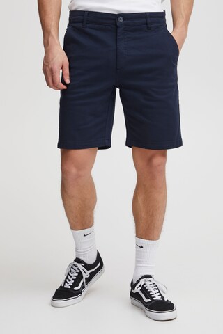 !Solid Regular Chino 'Sderico' in Blauw: voorkant