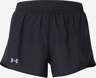 UNDER ARMOUR Pantalon de sport 'Fly-By 3' en gris / noir, Vue avec produit