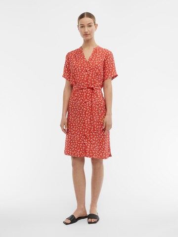 OBJECT Shirt Dress 'SELINE' in Red