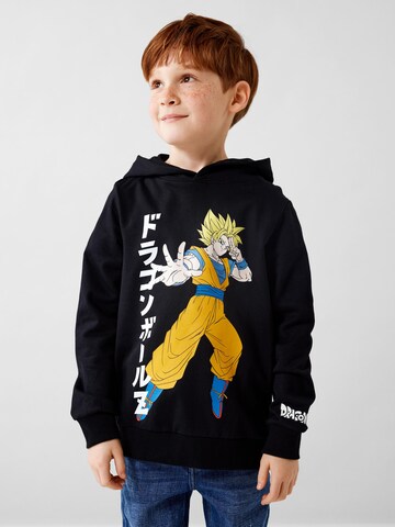 NAME IT Sweatshirt 'DRAGON BALL' i sort: forside