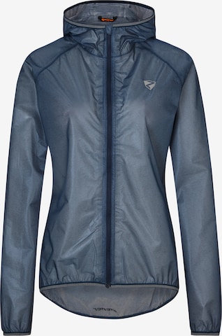 ZIENER Athletic Jacket 'NATINA' in Blue: front