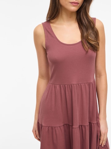 VILA - Vestido en marrón