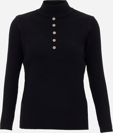 Pull-over tassia en noir : devant