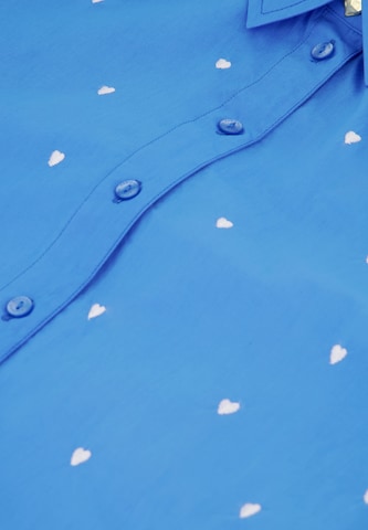 Chemisier Fabienne Chapot en bleu