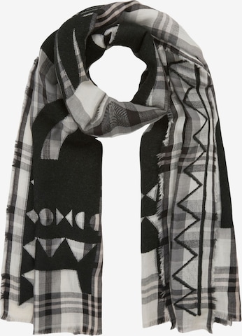 CODELLO Schal in Grau: Vorderseite