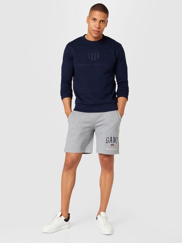 GANT Sweatshirt i blå