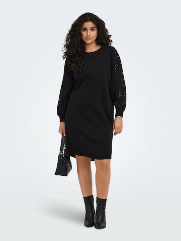 ONLY Carmakoma - Vestido 'CARDonna' en negro: frente