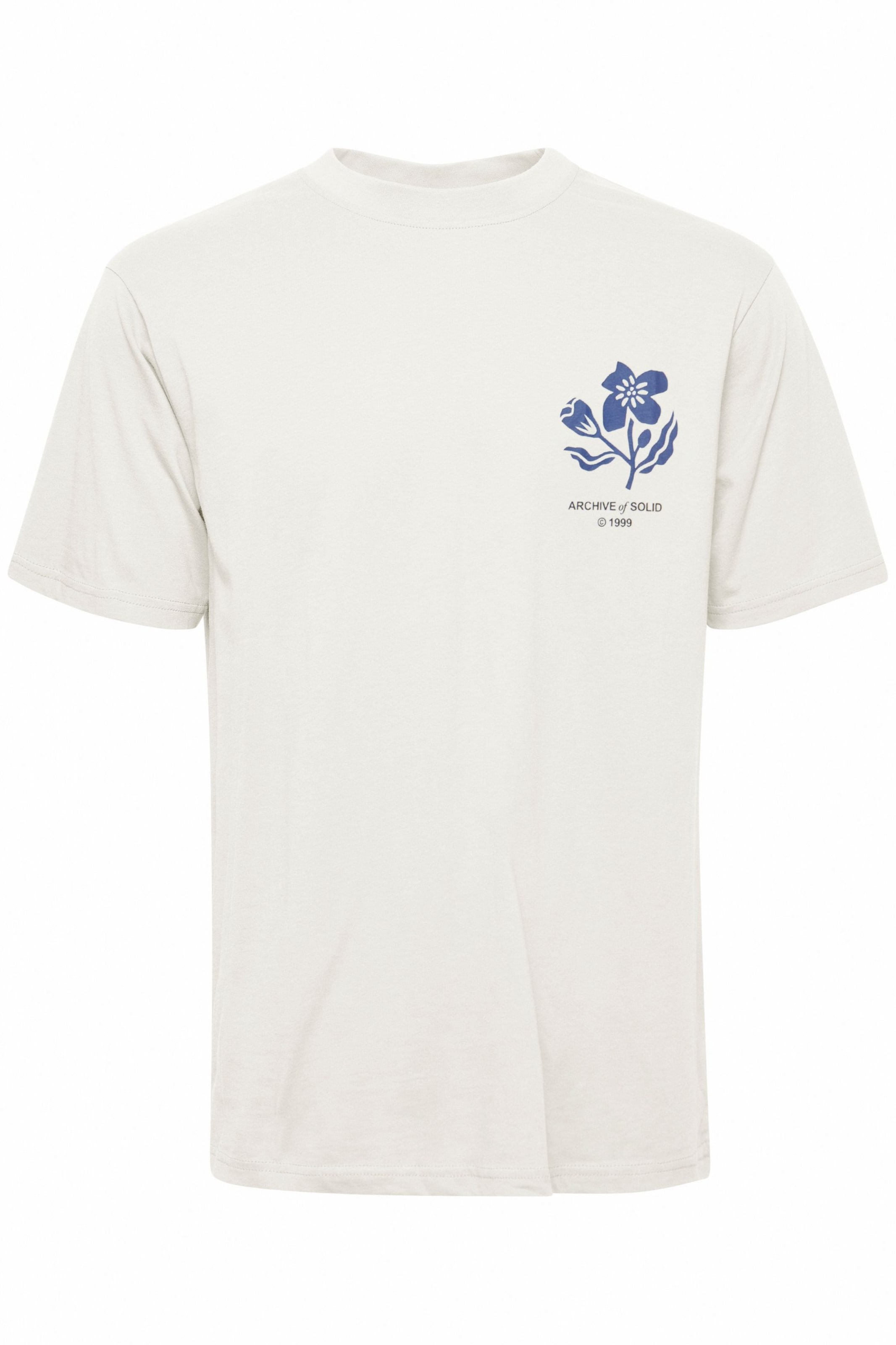 !Solid - Camisa 'Fulton' em bege: frente