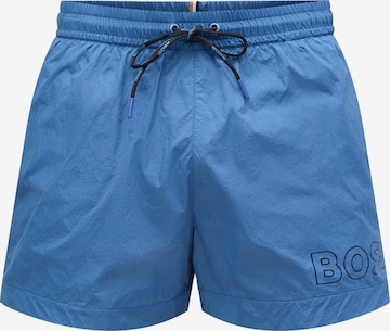 mėlyna BOSS Maudymosi trumpikės 'Mooneye': priekis