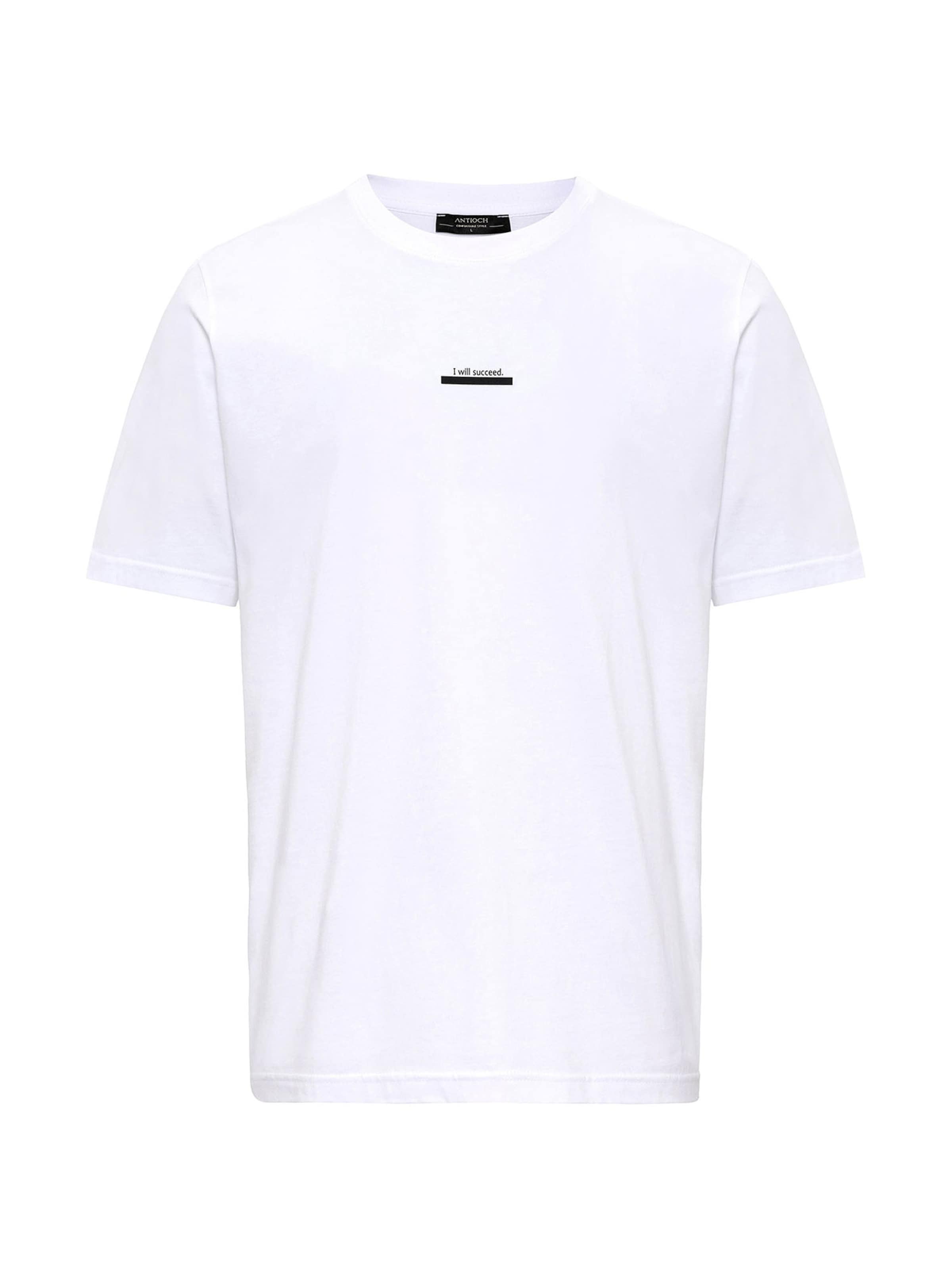 Maglietta di Antioch in bianco: frontale
