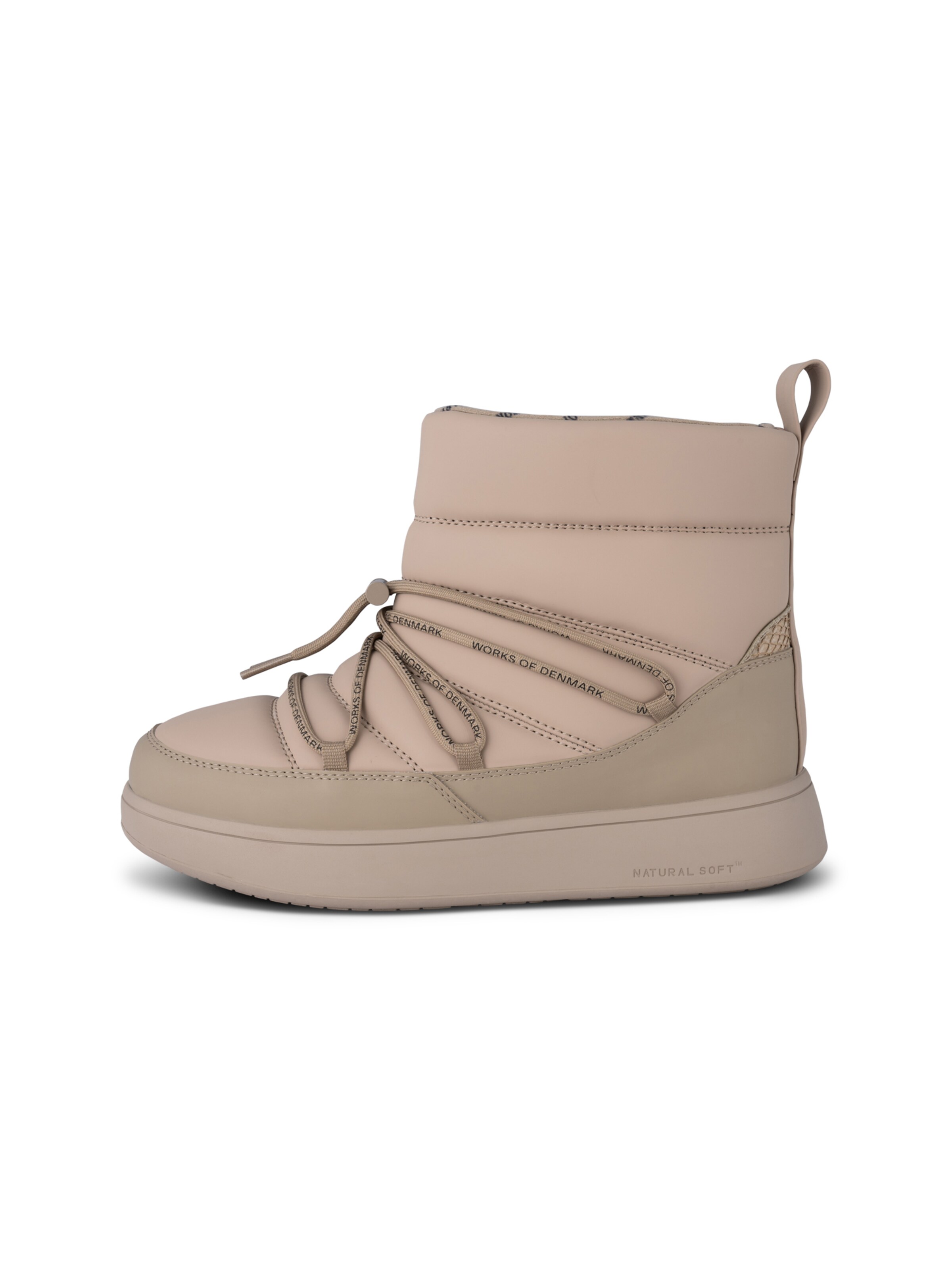 WODEN Snowboots 'Isa' i beige