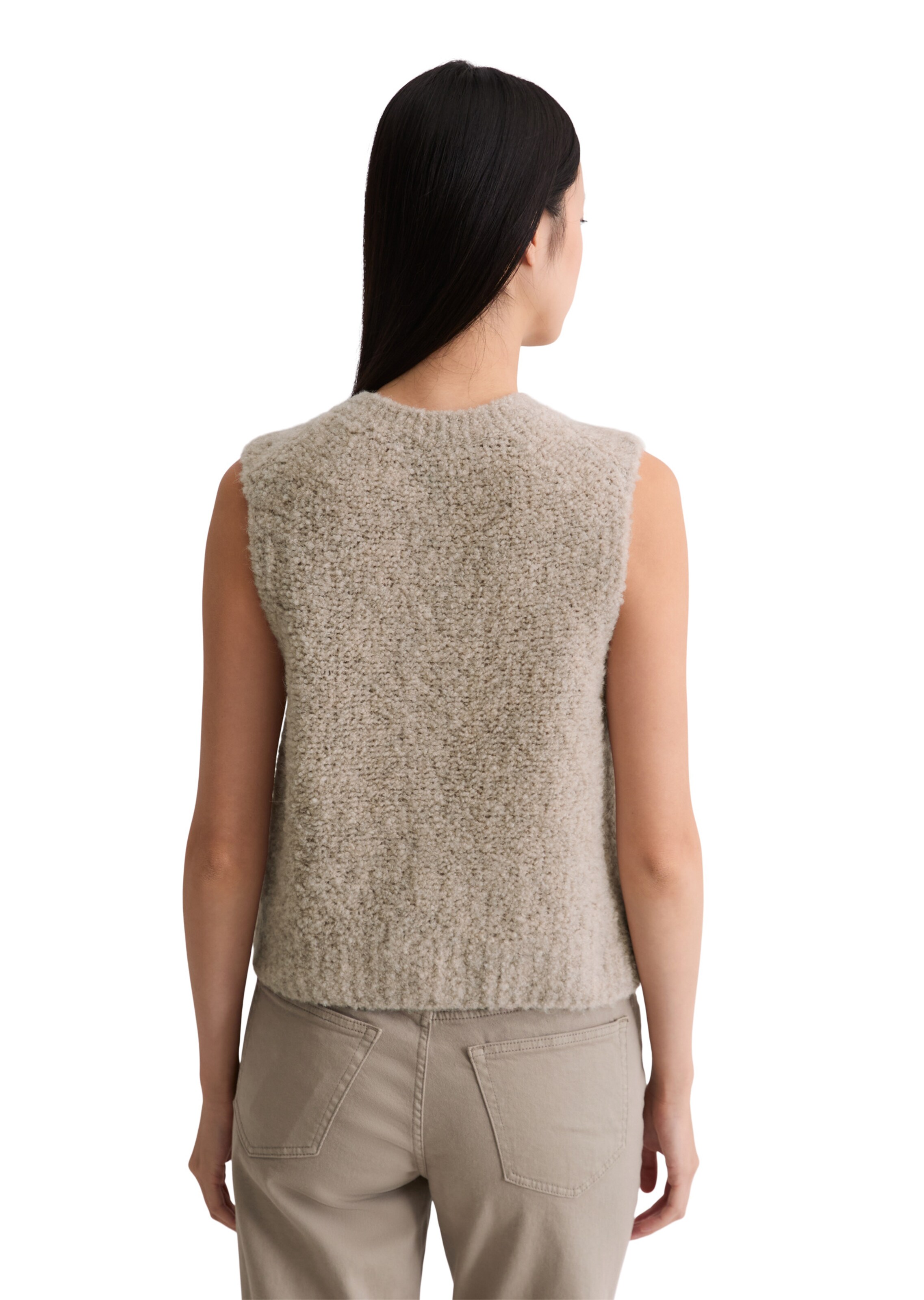 Marc O'Polo Strickjacke in Beige