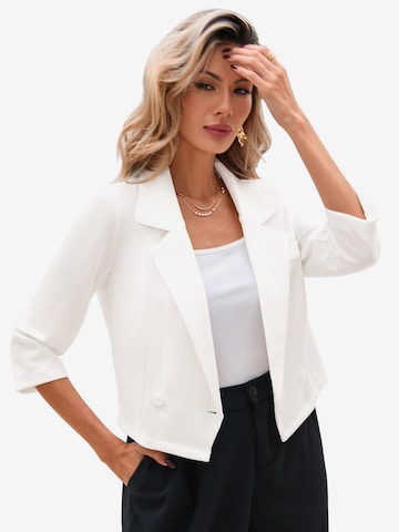 Yesfashion Blazer in Weiß: Vorderseite