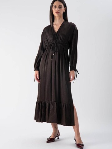 Robe MND en marron : devant