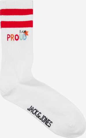 JACK & JONES Socks 'Pride' in White