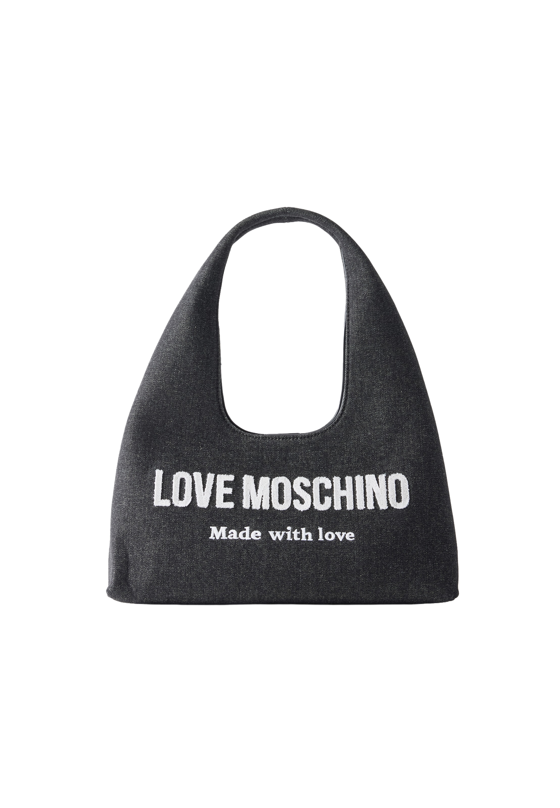 Love Moschino Schoudertas in Zwart: voorkant