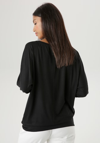 Aniston SELECTED Shirt in Black