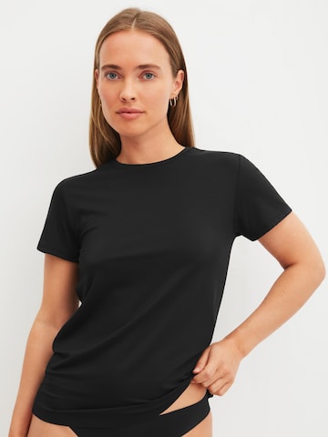 Maillot de corps 'Natural Skin' CALIDA en noir