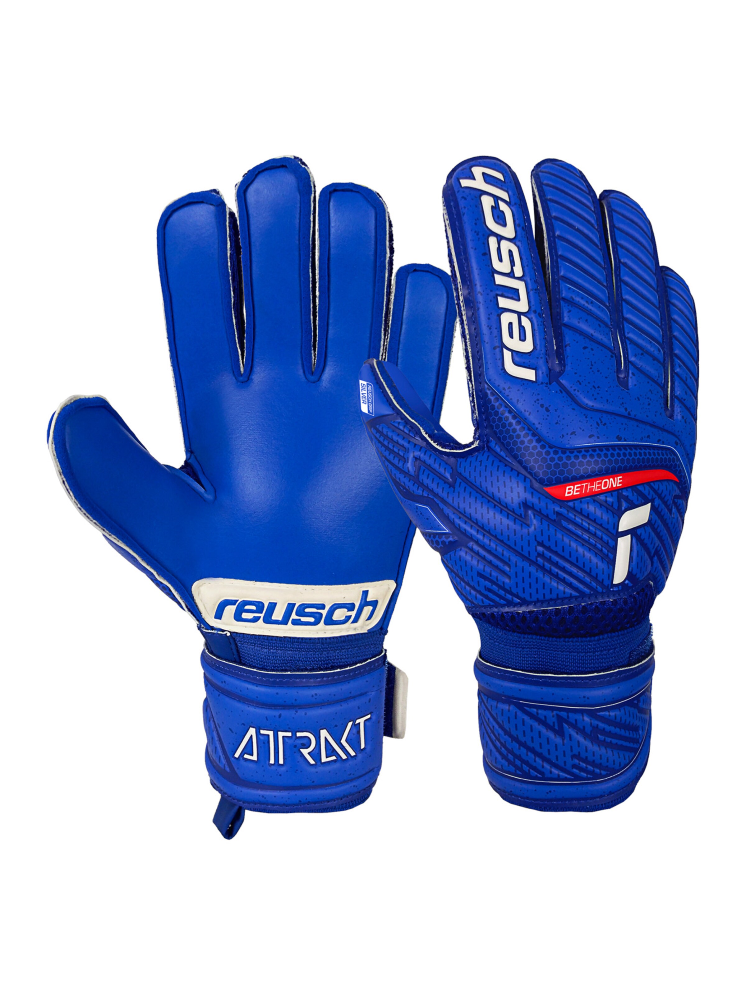 REUSCH Athletic Gloves in Blue