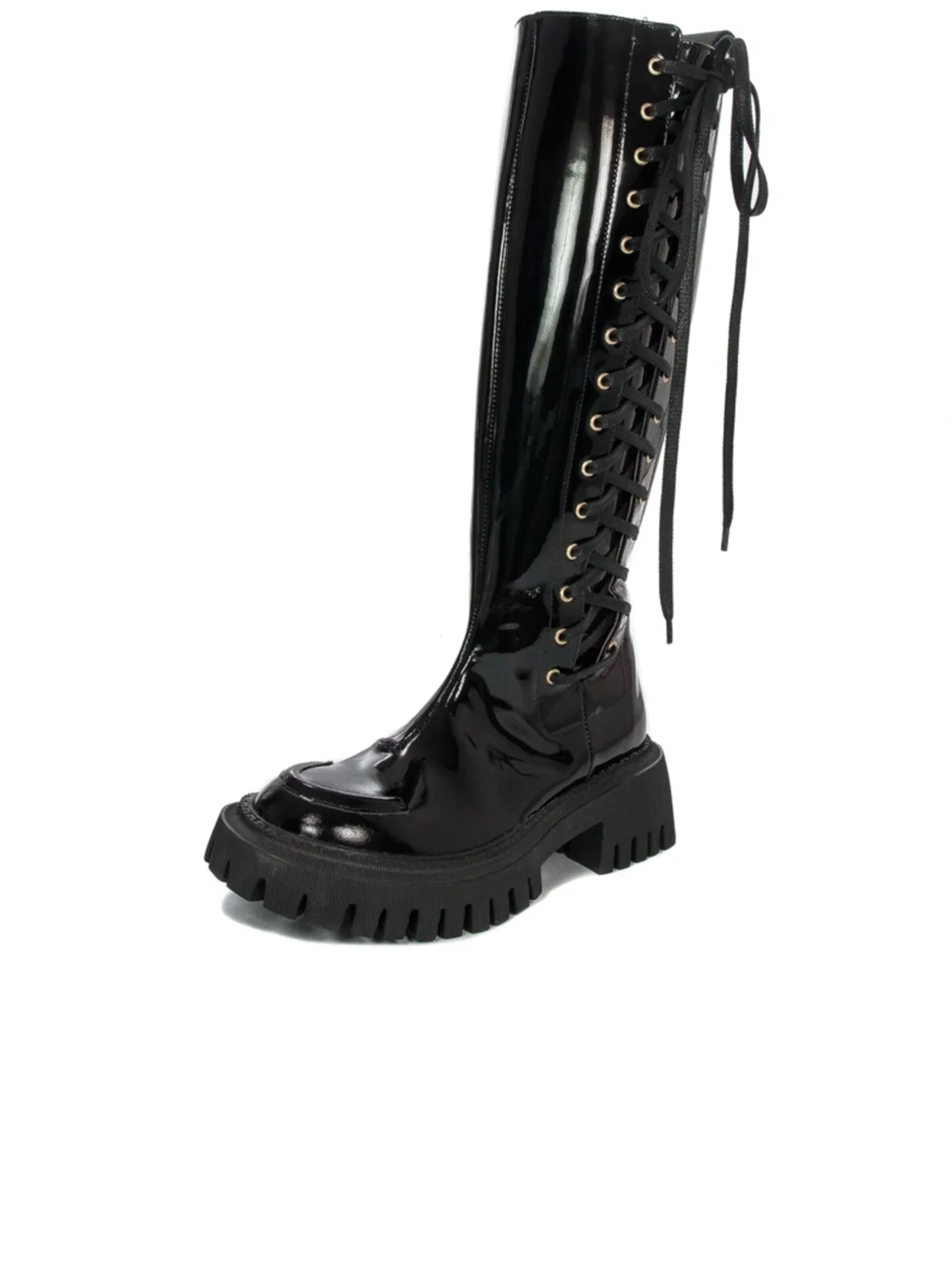 OPRA Boots 'OP043-01/00-6'‌‌‌‌‌‌‌ in Schwarz: Vorderseite