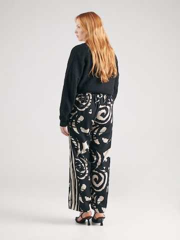 ONLY Carmakoma Wide leg Broek in Zwart