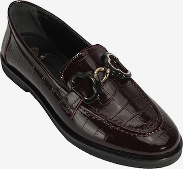 Desa - Mocasines 'Slip-Ons' en rojo: frente