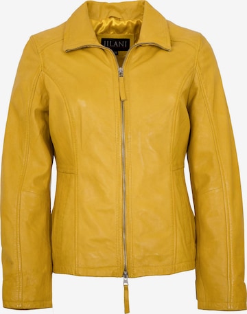 Jilani - Chaqueta de entretiempo 'Kaja' en amarillo: frente