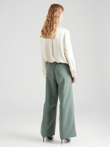 ABOUT YOU Wide leg Trousers 'Celia' in Green