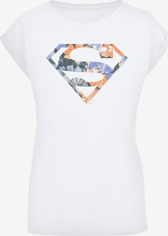 F4NT4STIC T-Shirt 'DC Comics Superman' in Weiß: predná strana