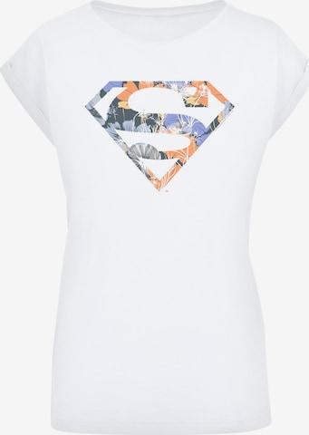 F4NT4STIC Shirt 'DC Comics Superman' in White: front